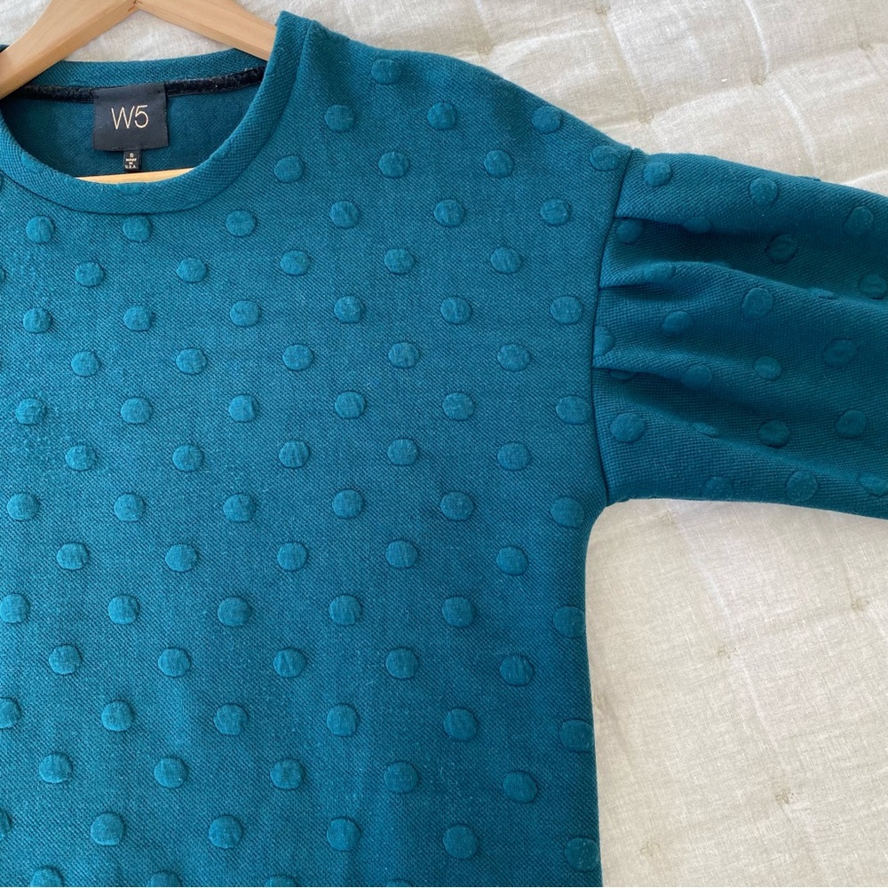 {Anthropologie} W5 Dot Jacquard Sweater - Picture 5 of 7